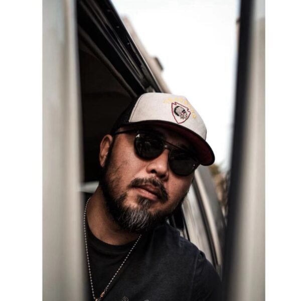 TRADBAND Indian embroidered trucker cap