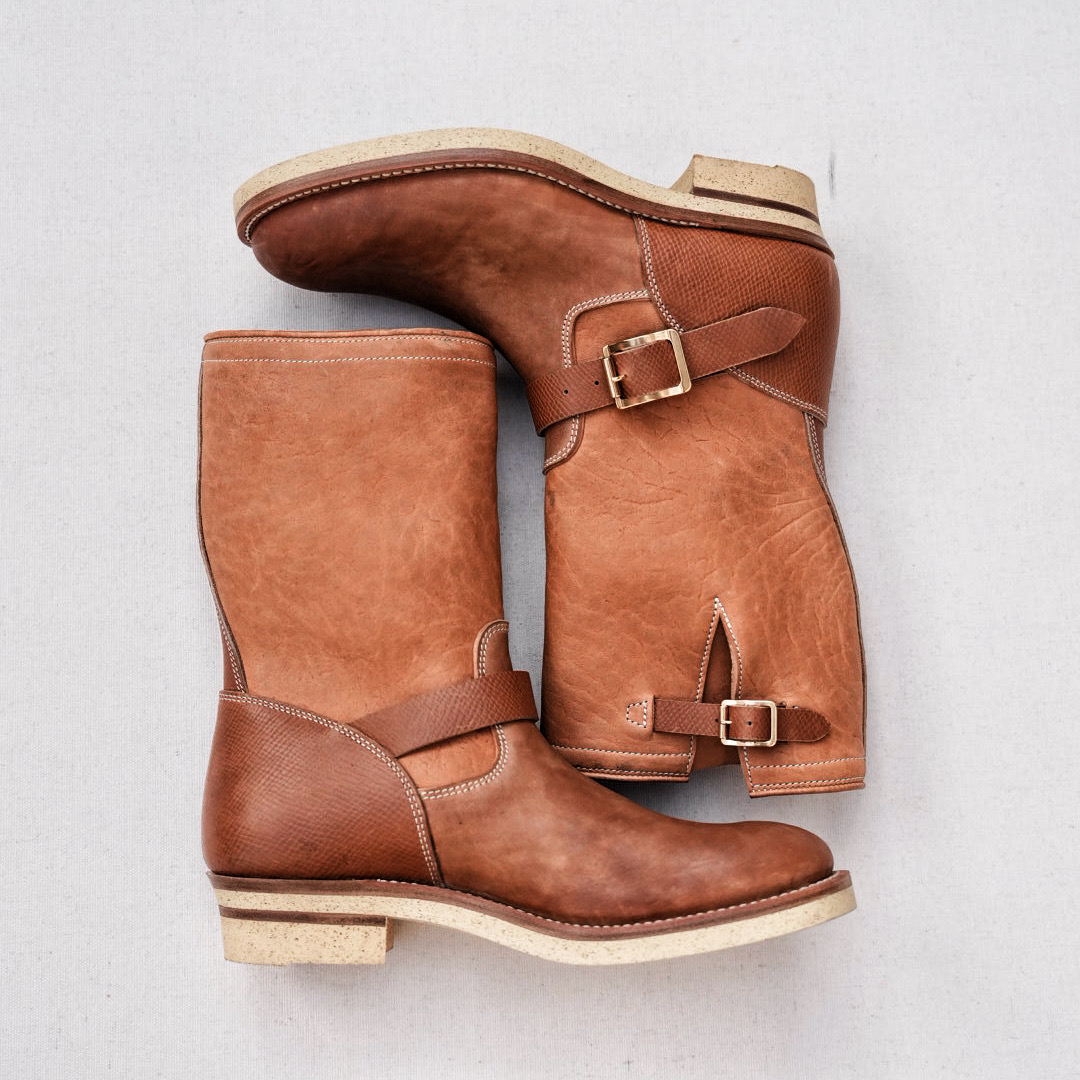 TRADBAND Maryam Shrink Cordovan Engineer