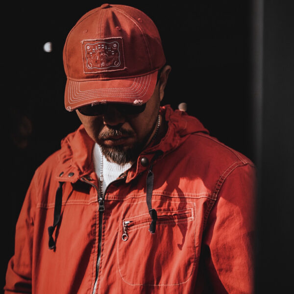 TRAD BAND VINTAGE CAP hat washed red, green, black, yellow, four colors