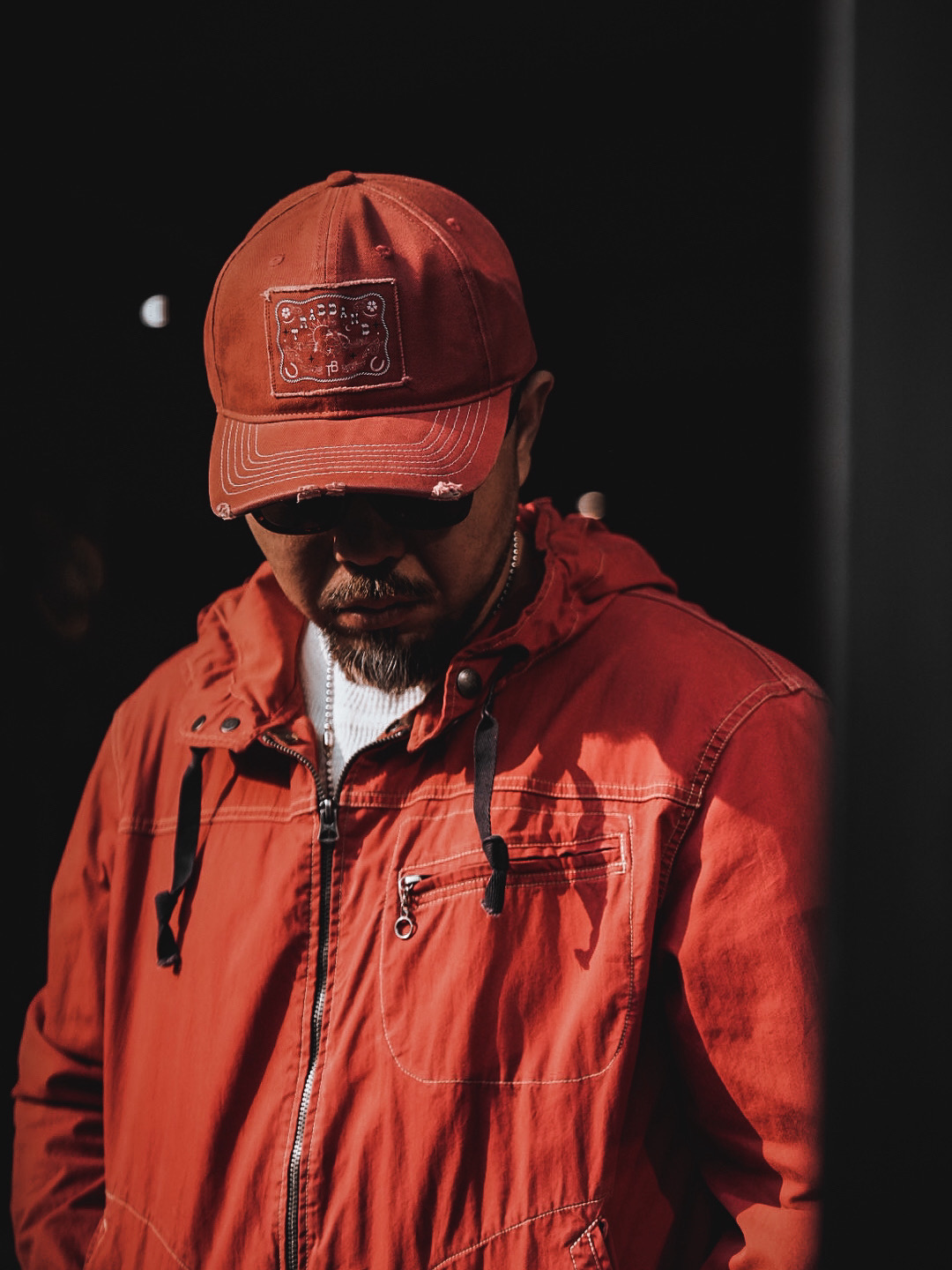 TRAD BAND VINTAGE CAP hat washed red, green, black, yellow, four colors