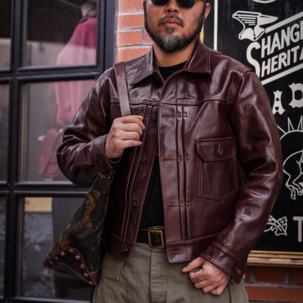 TRAD BAND 506 vintage leather jacket