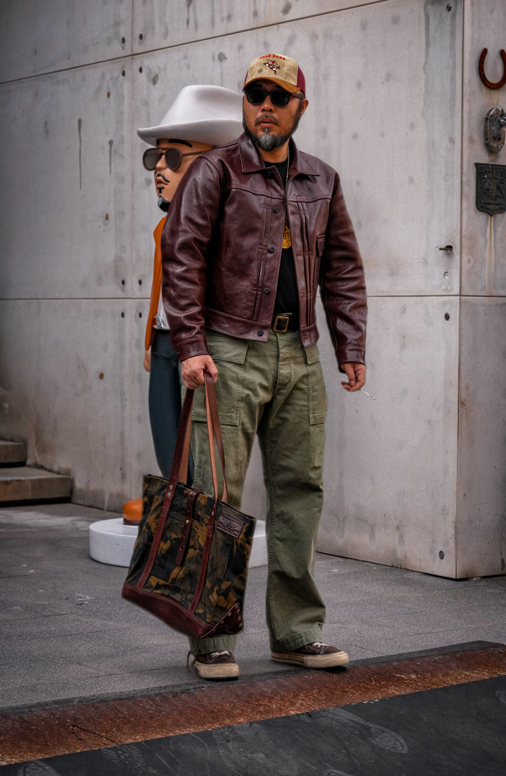 TRAD BAND 506 vintage leather jacket - Image 9