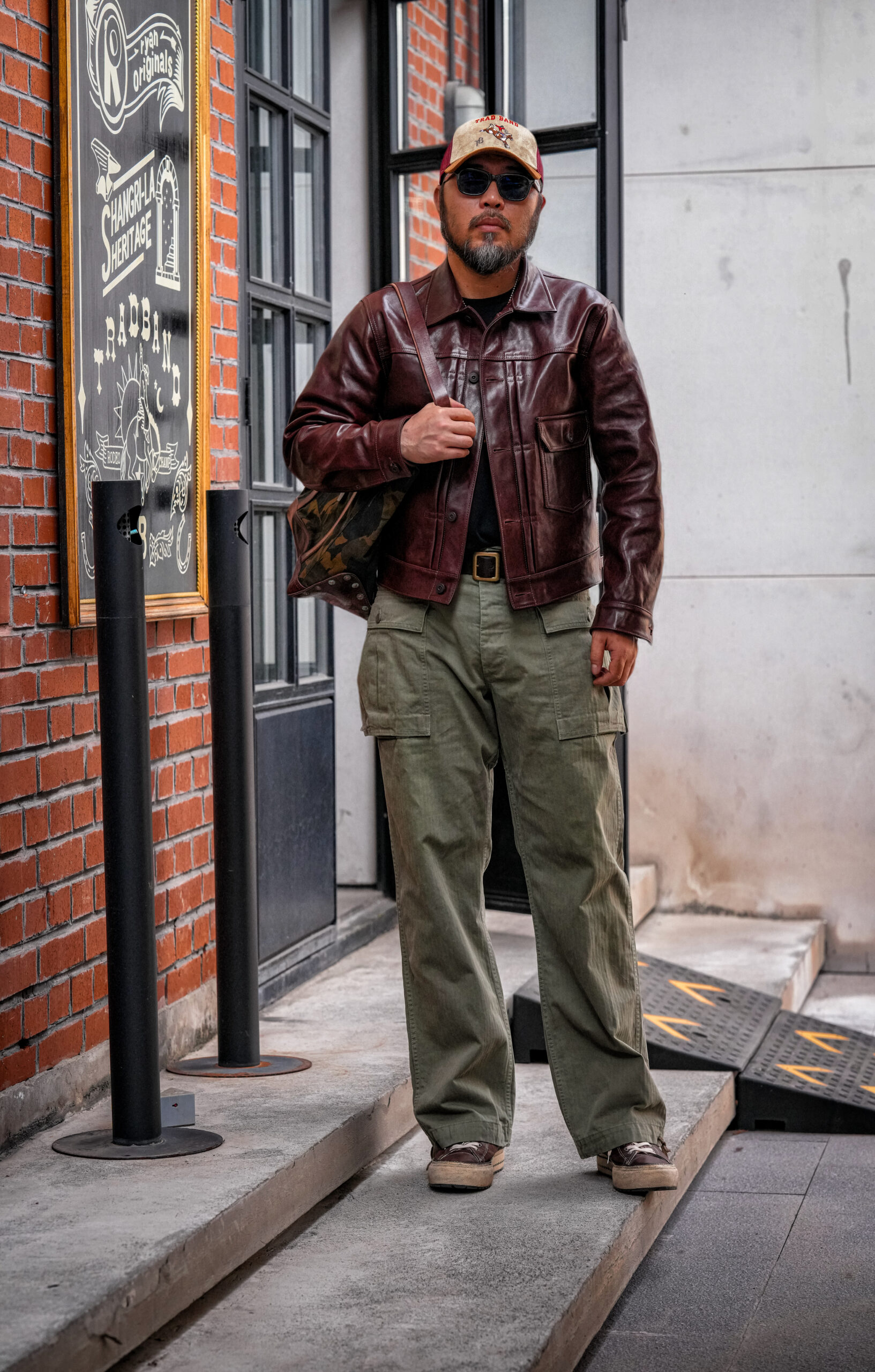 TRAD BAND 506 vintage leather jacket - Image 10