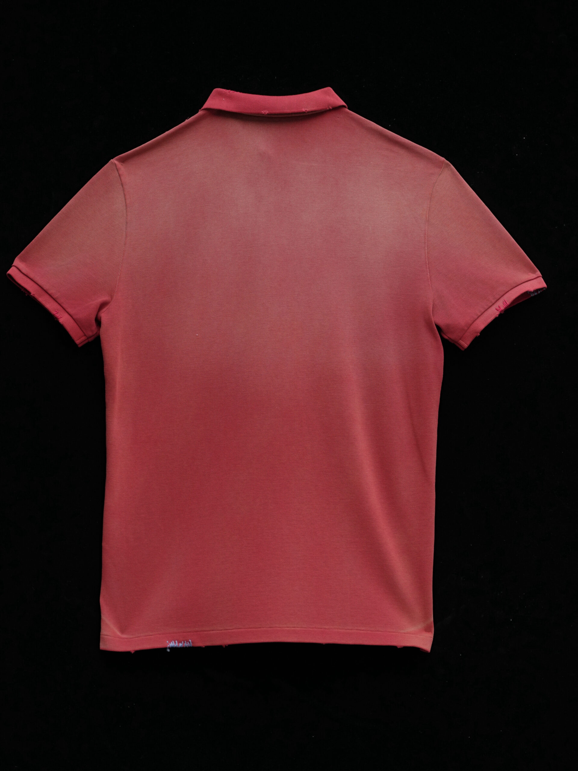 TRAD BAND26 new year of the horse limited embroidered short-sleeved Polo shirt, washed two-colour, hand needle grinding to make old - Image 4