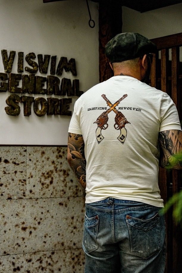 TRADBAND26 new T-shirt, double gun embroidery series: washed black, washed white - Image 6